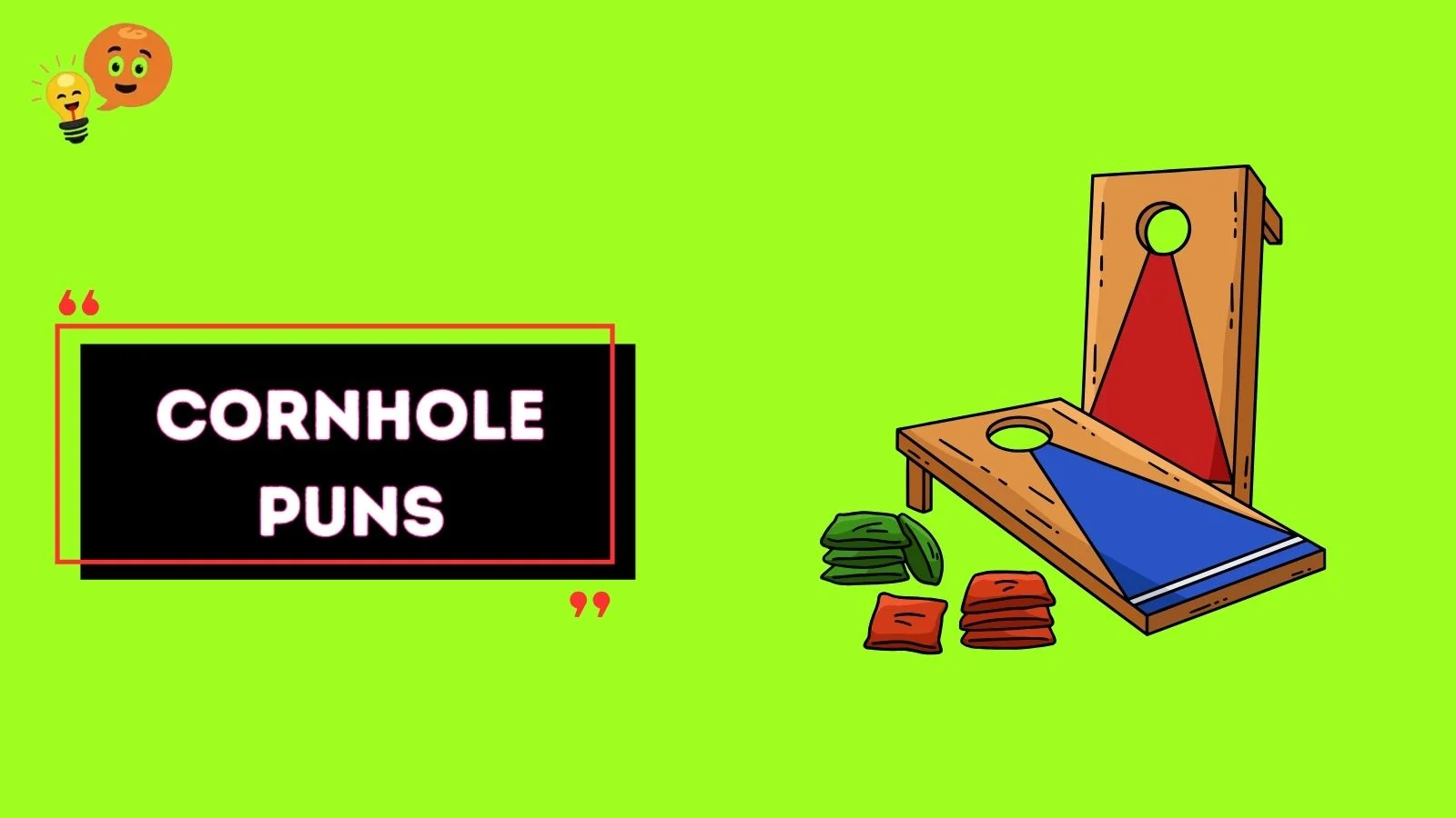 Cornhole Puns