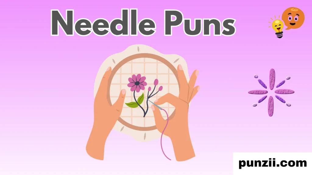 Embroidery Puns That Are Sew Sweet