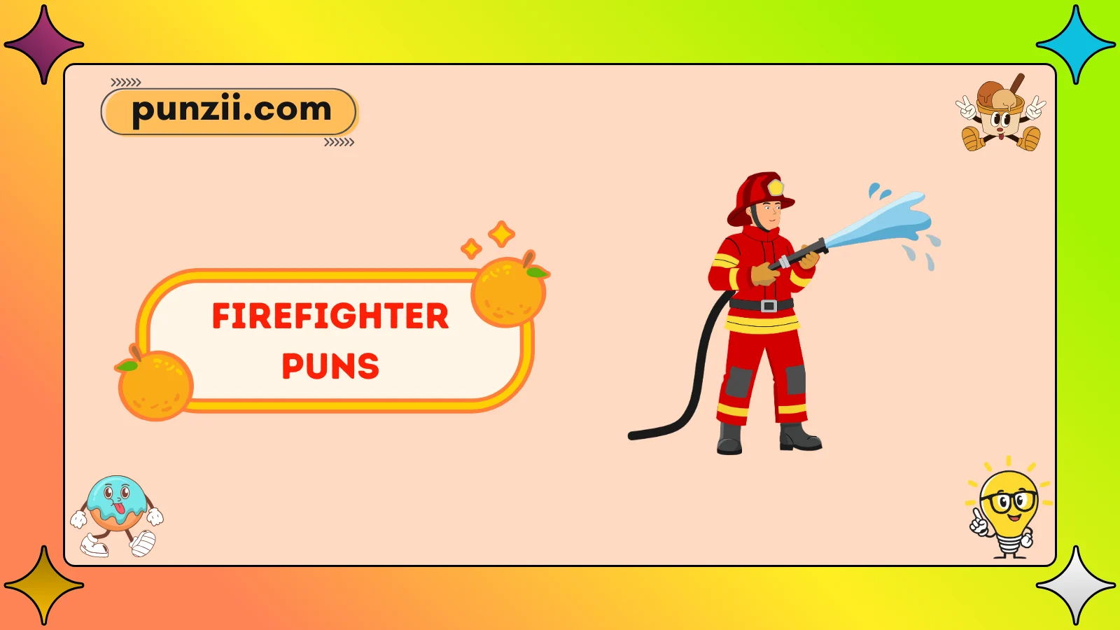 Firefighter Puns