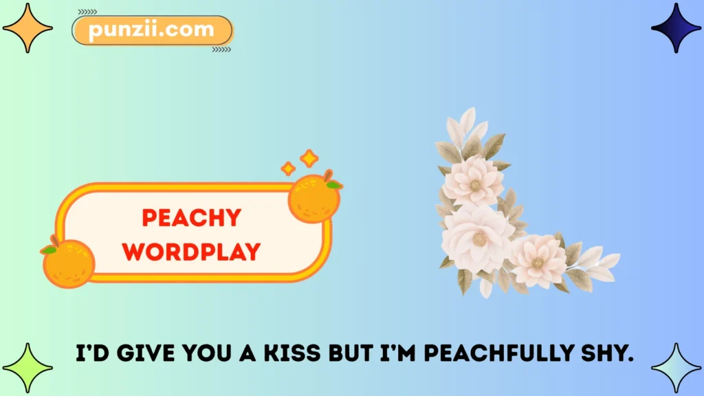 Peachy Wordplay