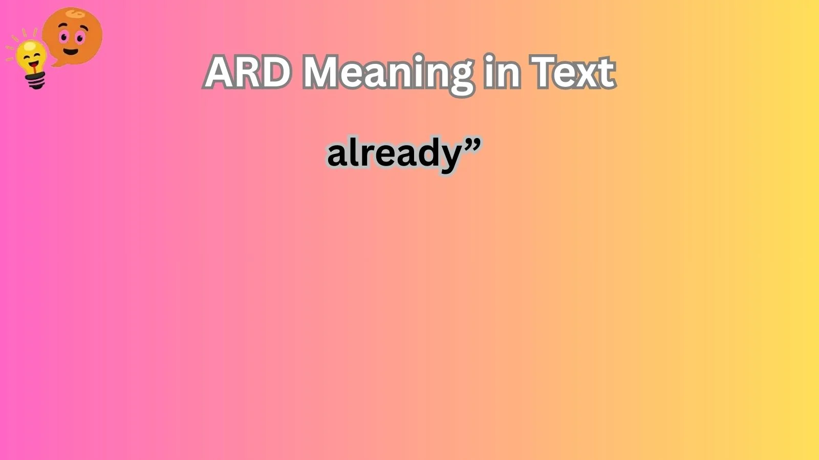 ard meaning in text