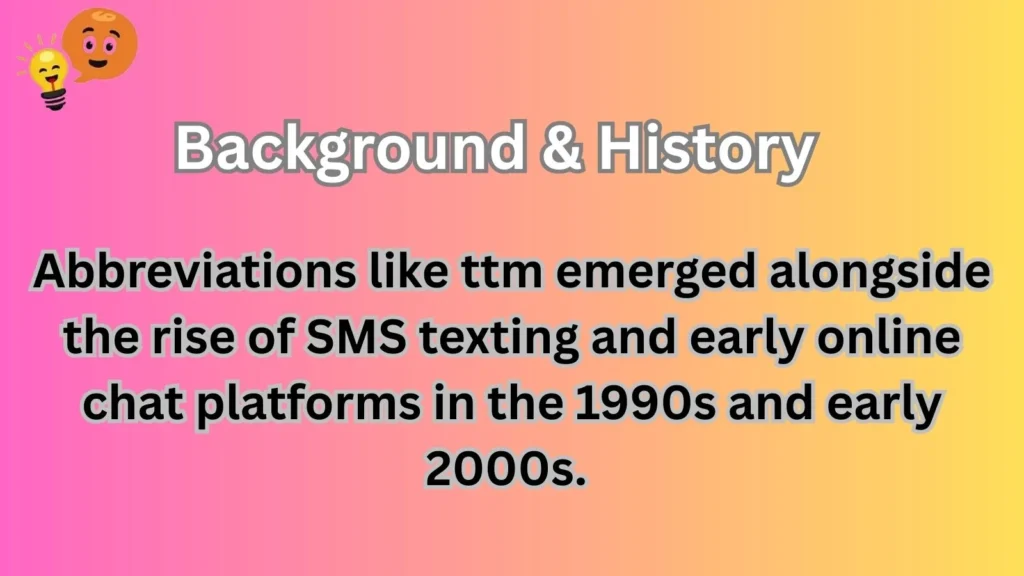 Background & History