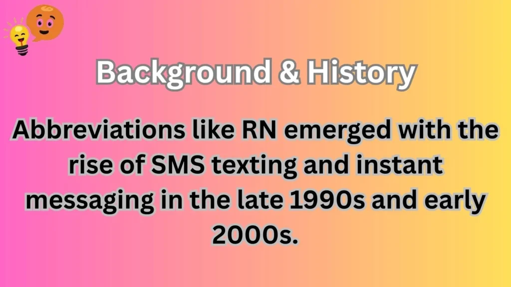 Background & History