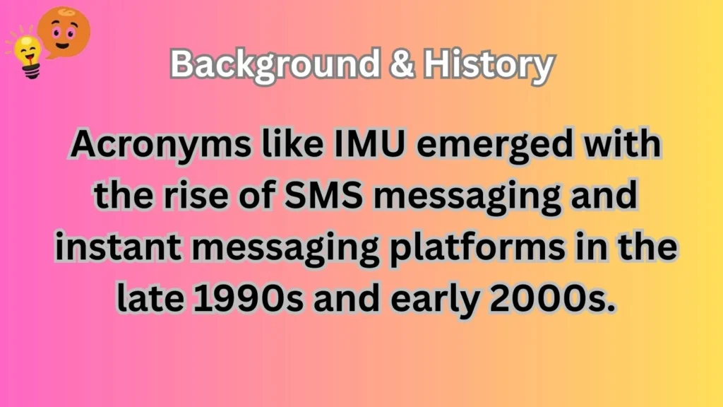 Background & History