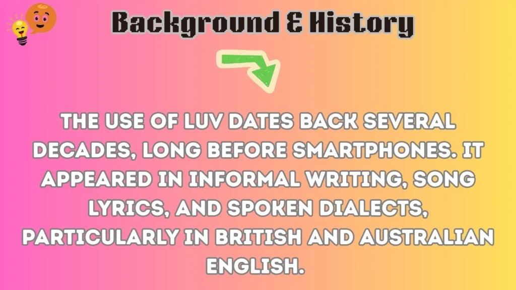 Background & History
