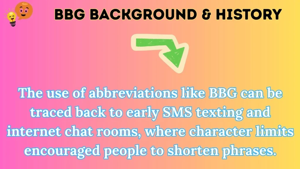 bbg Background & History