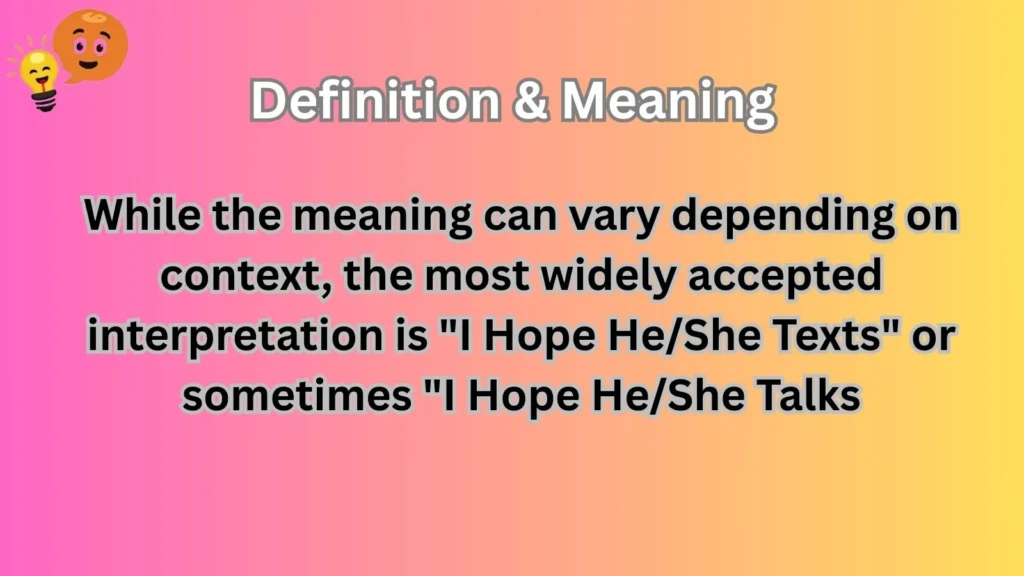 Definition & Meaning