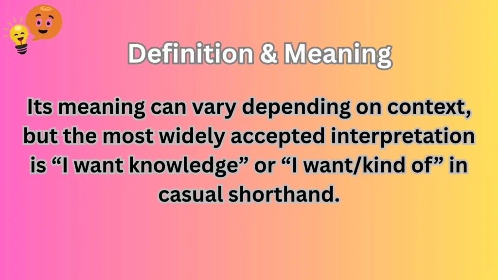 Definition & Meaning