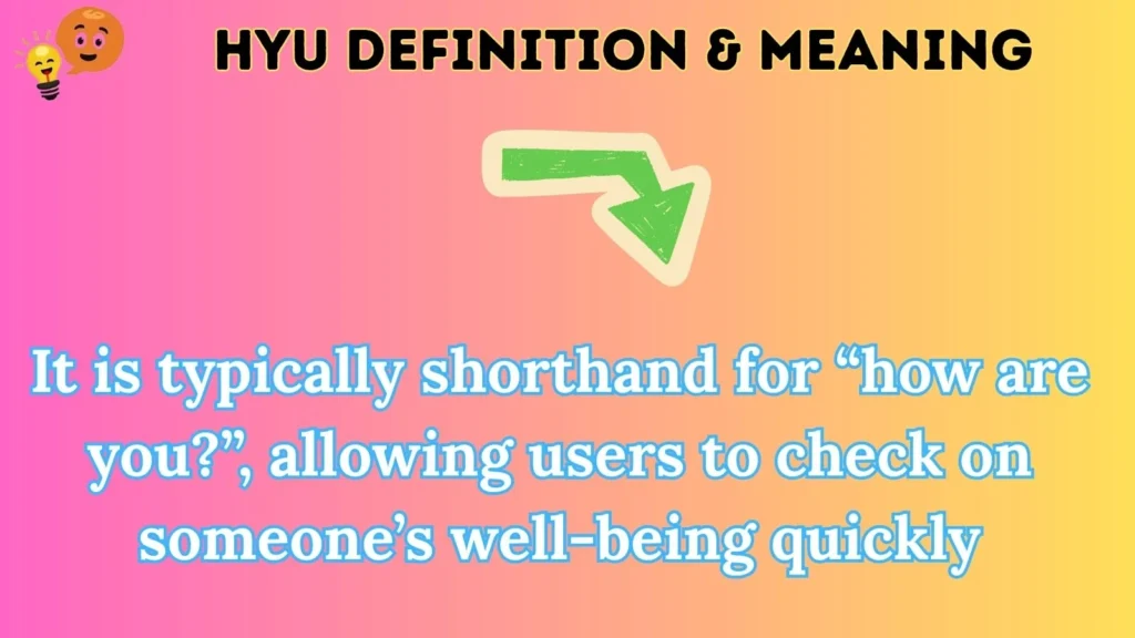 hyu Definition & Meaning