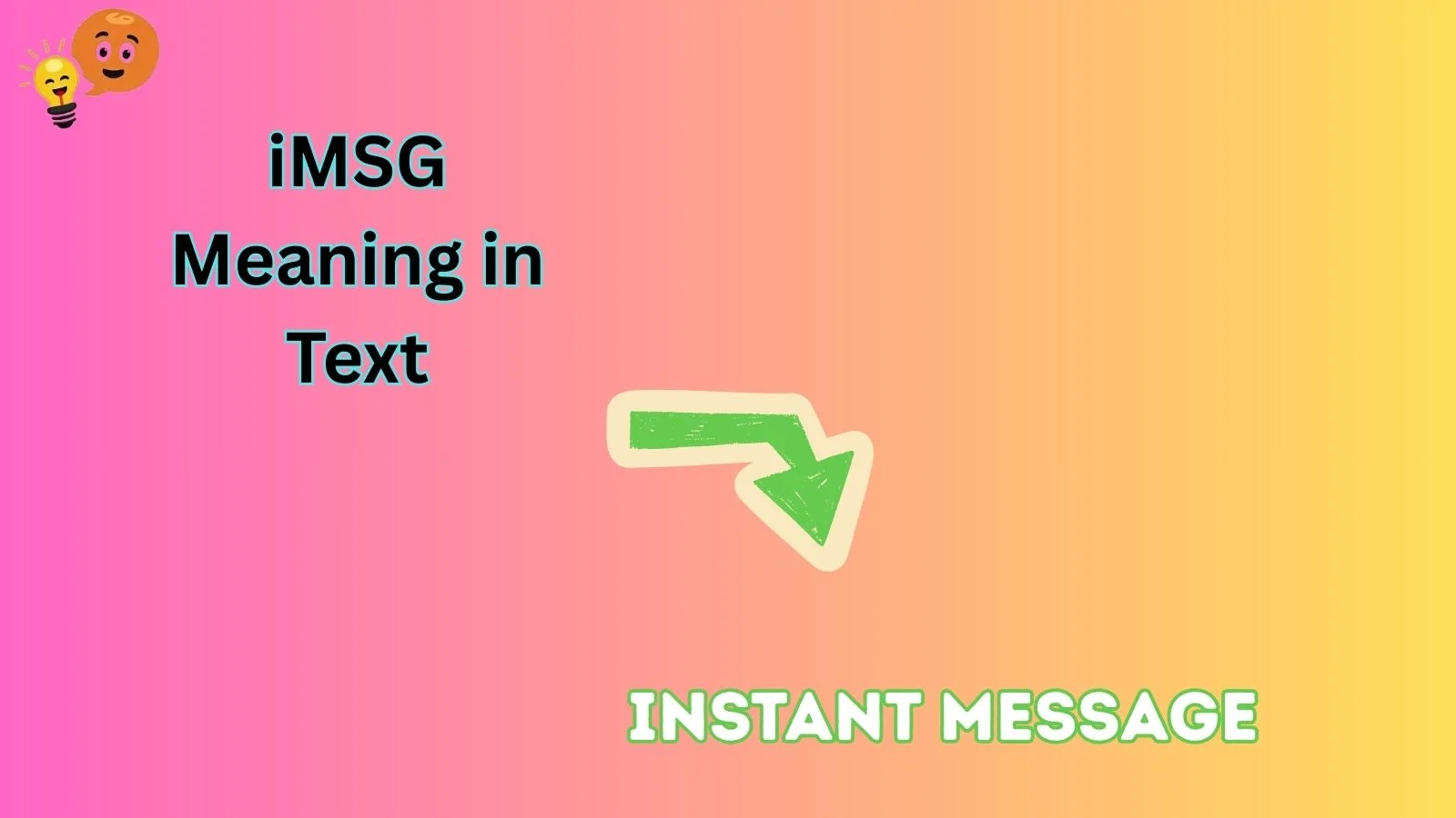iMSG Meaning in Text