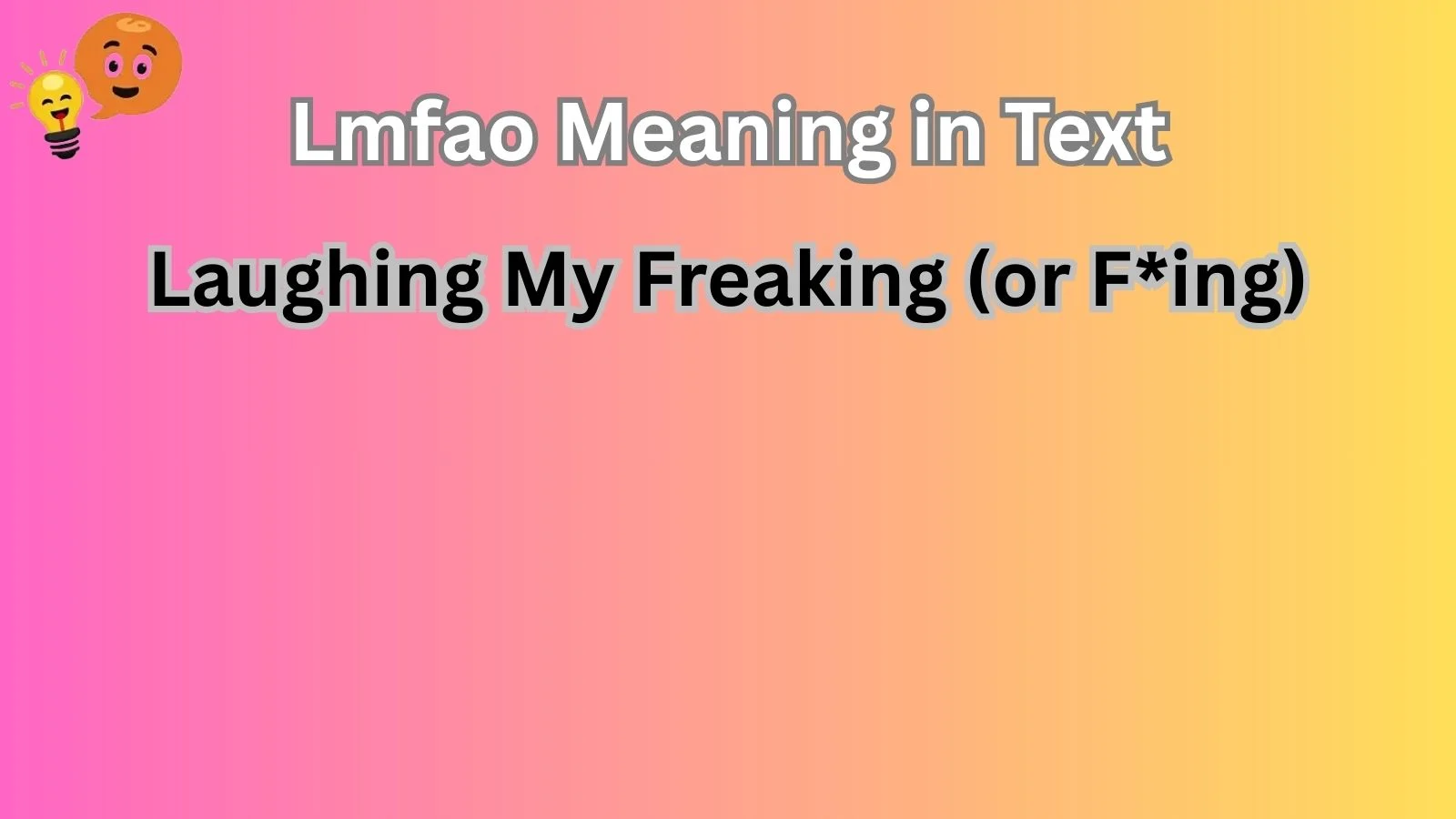 lmfao meaning in text