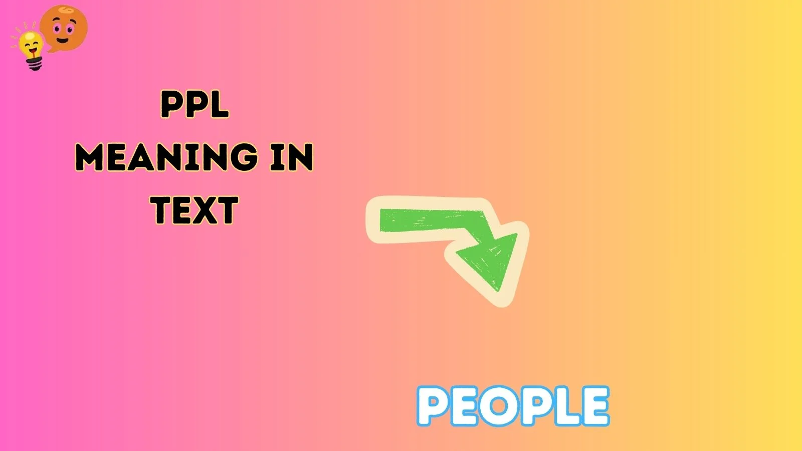 ppl meaning in text