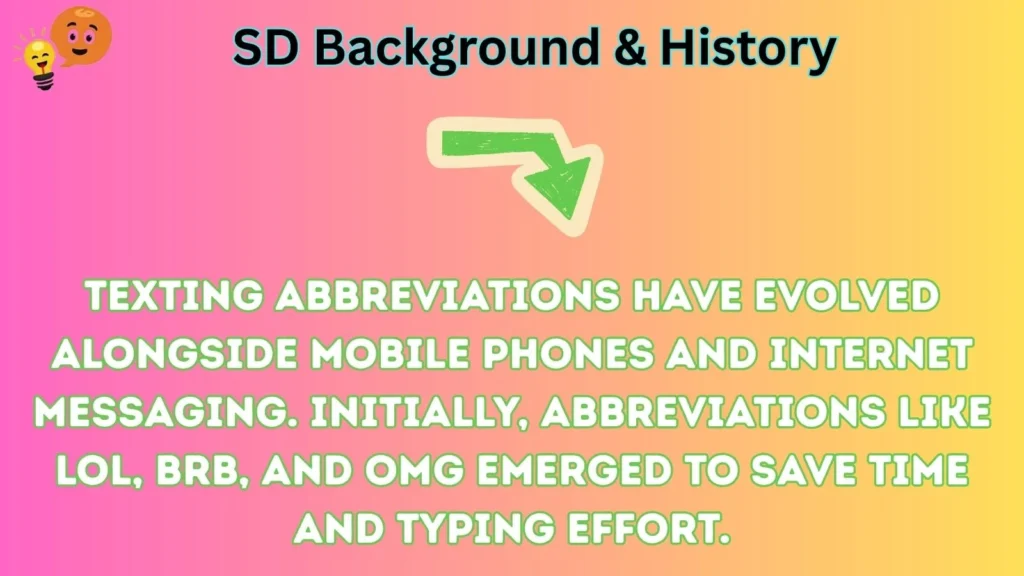 sd Background & History