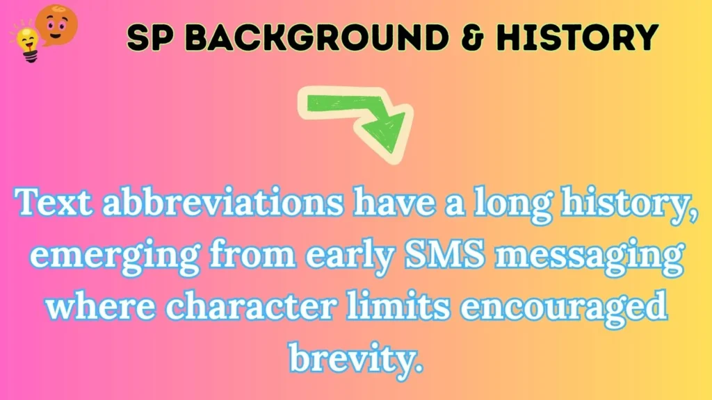 sp Background & History