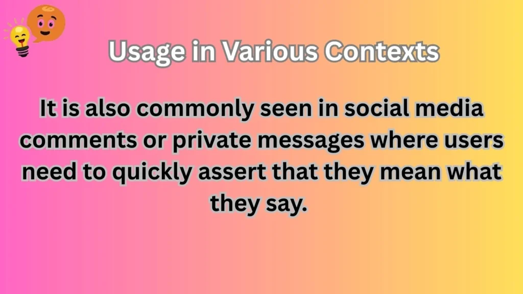 Usage in Various Contexts