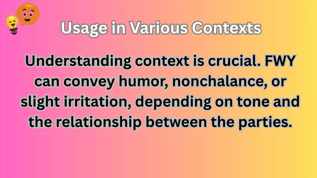Usage in Various Contexts