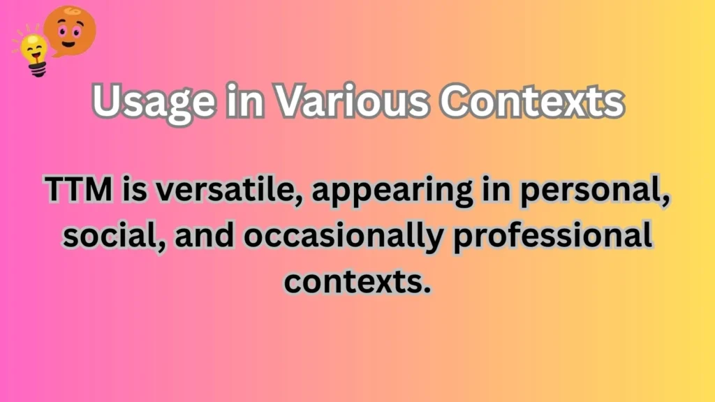 Usage in Various Contexts