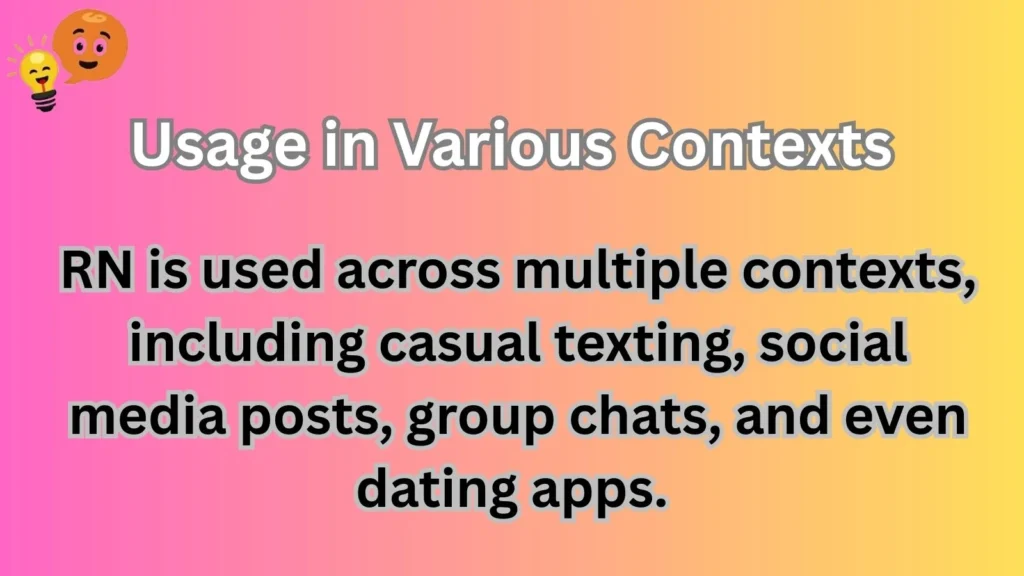 Usage in Various Contexts