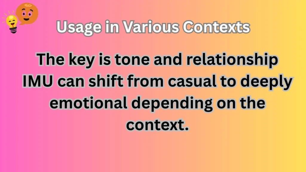 Usage in Various Contexts