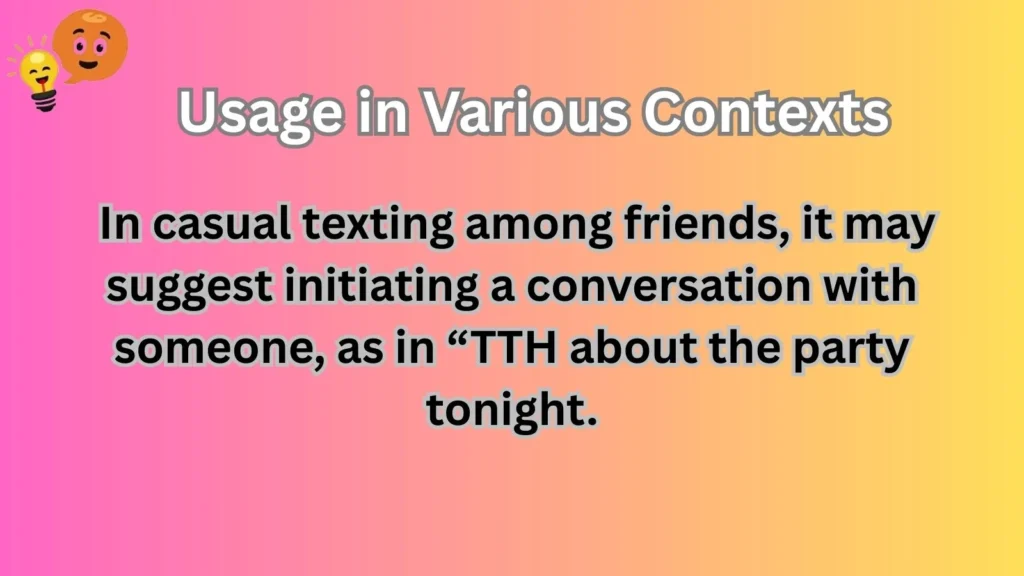 Usage in Various Contexts