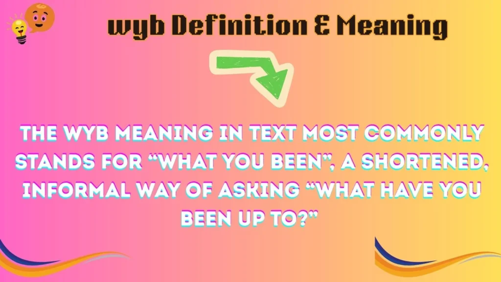 wyb Definition & Meaning