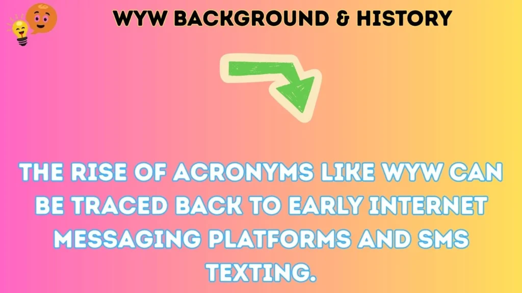 wyw Background & History