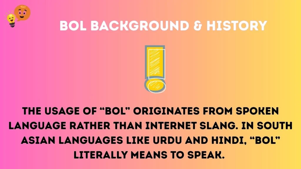 bol Background & History
