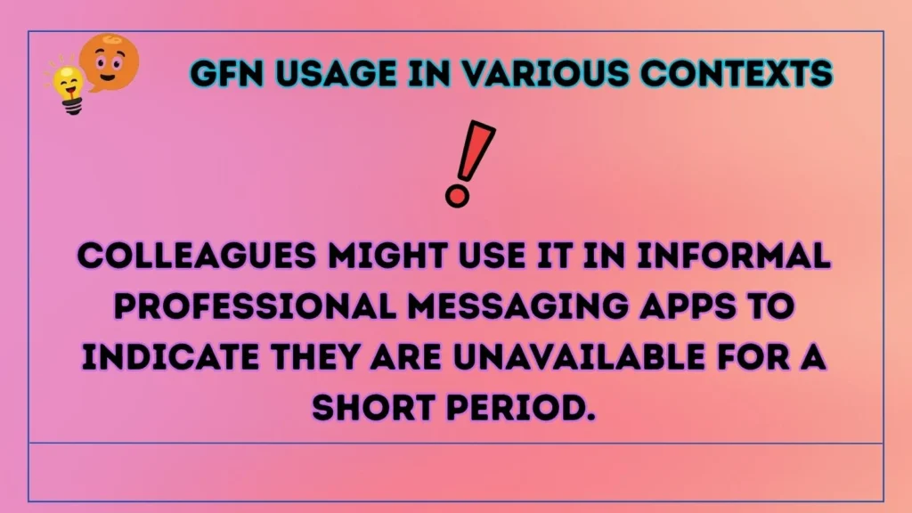 gfn Usage in Various Contexts