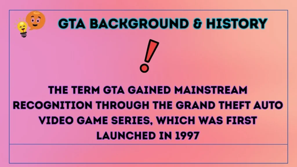 gta Background & History