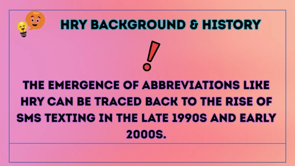 hry Background & History