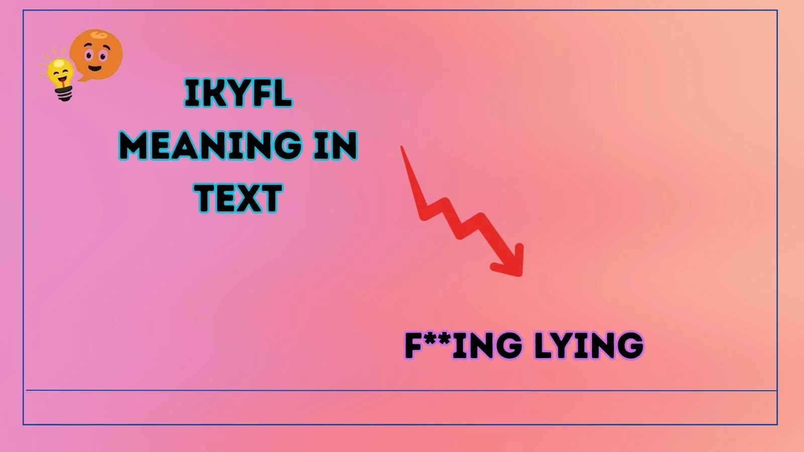 IKYFL Meaning in Text