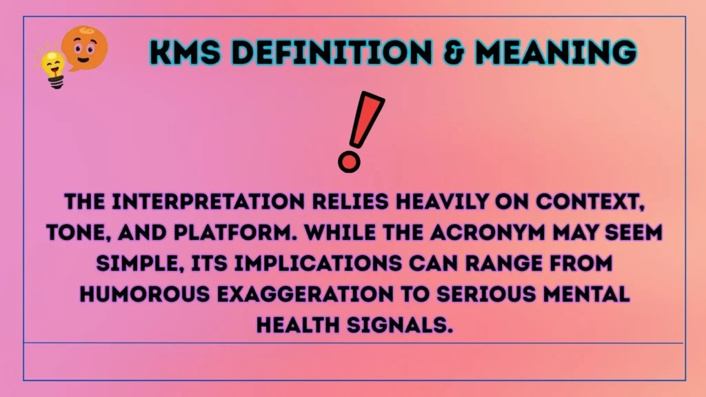 kms Definition & Meaning
