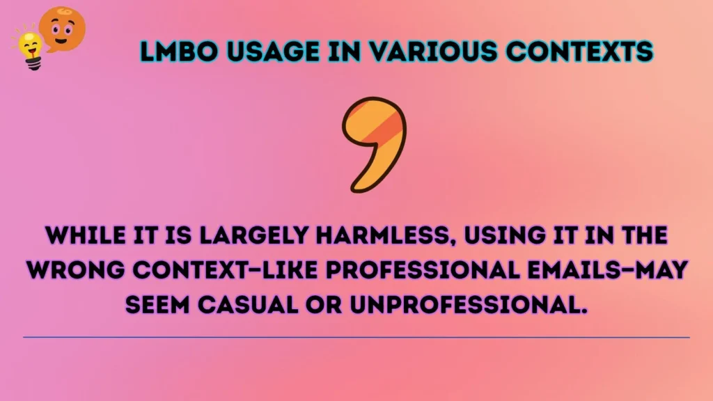 lmbo Usage in Various Contexts