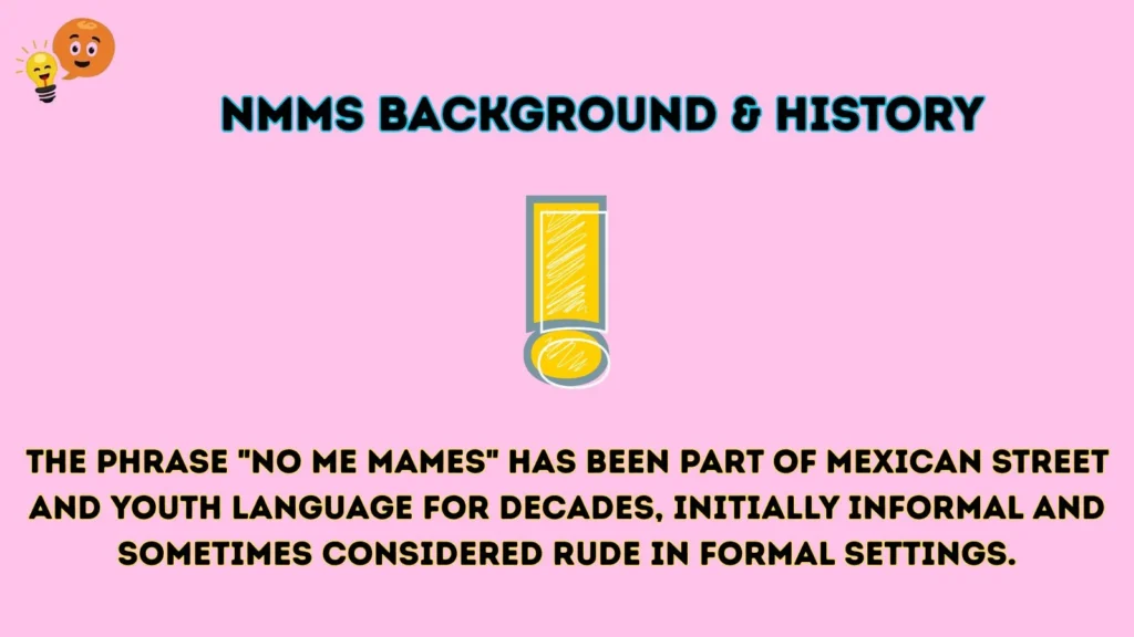 nmms Background & History