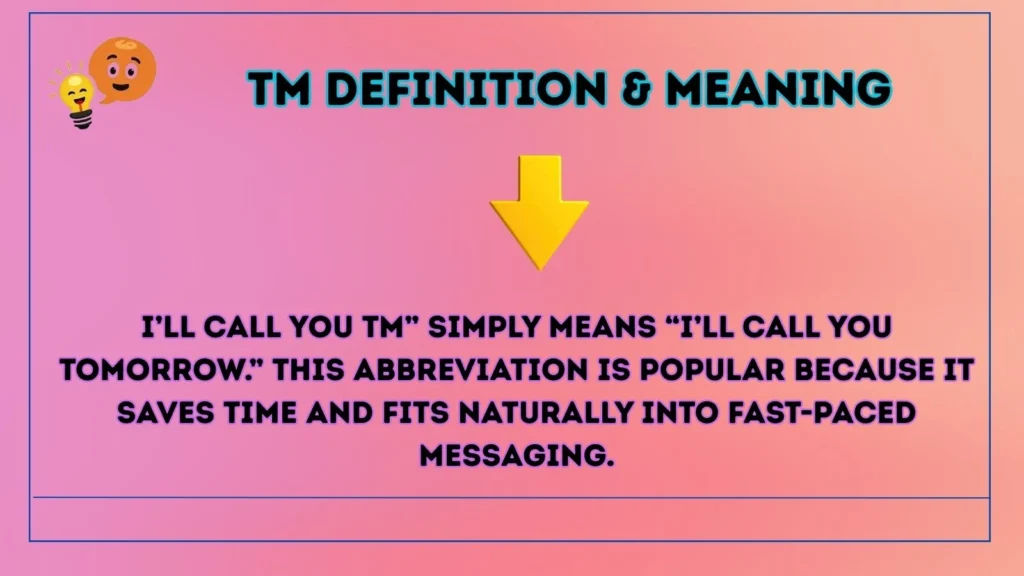 tm Definition & Meaning