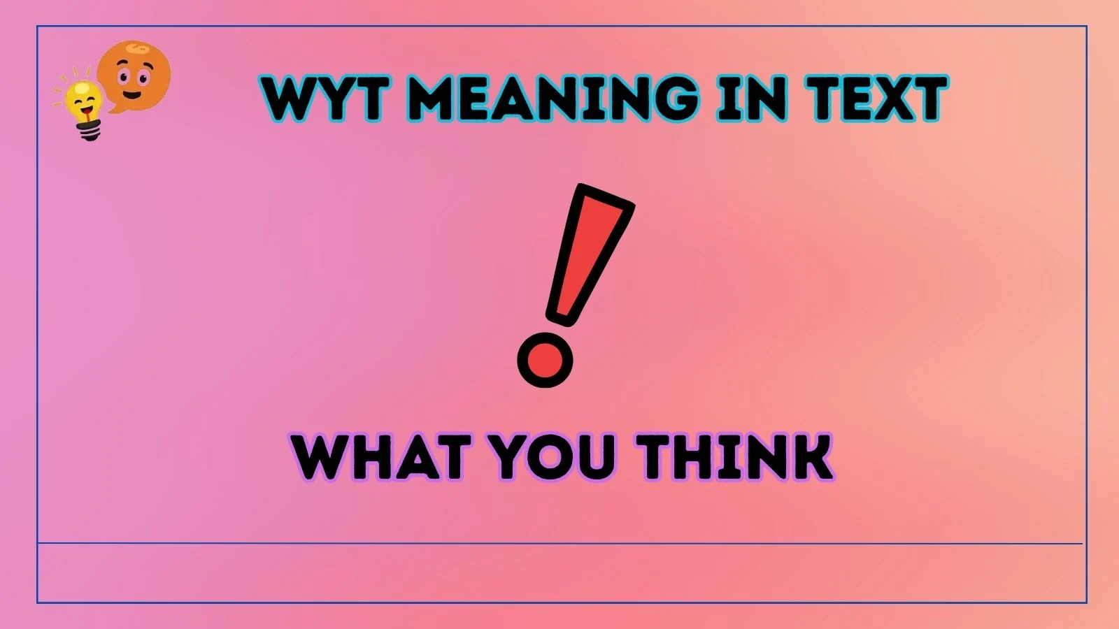 WYT Meaning in Text