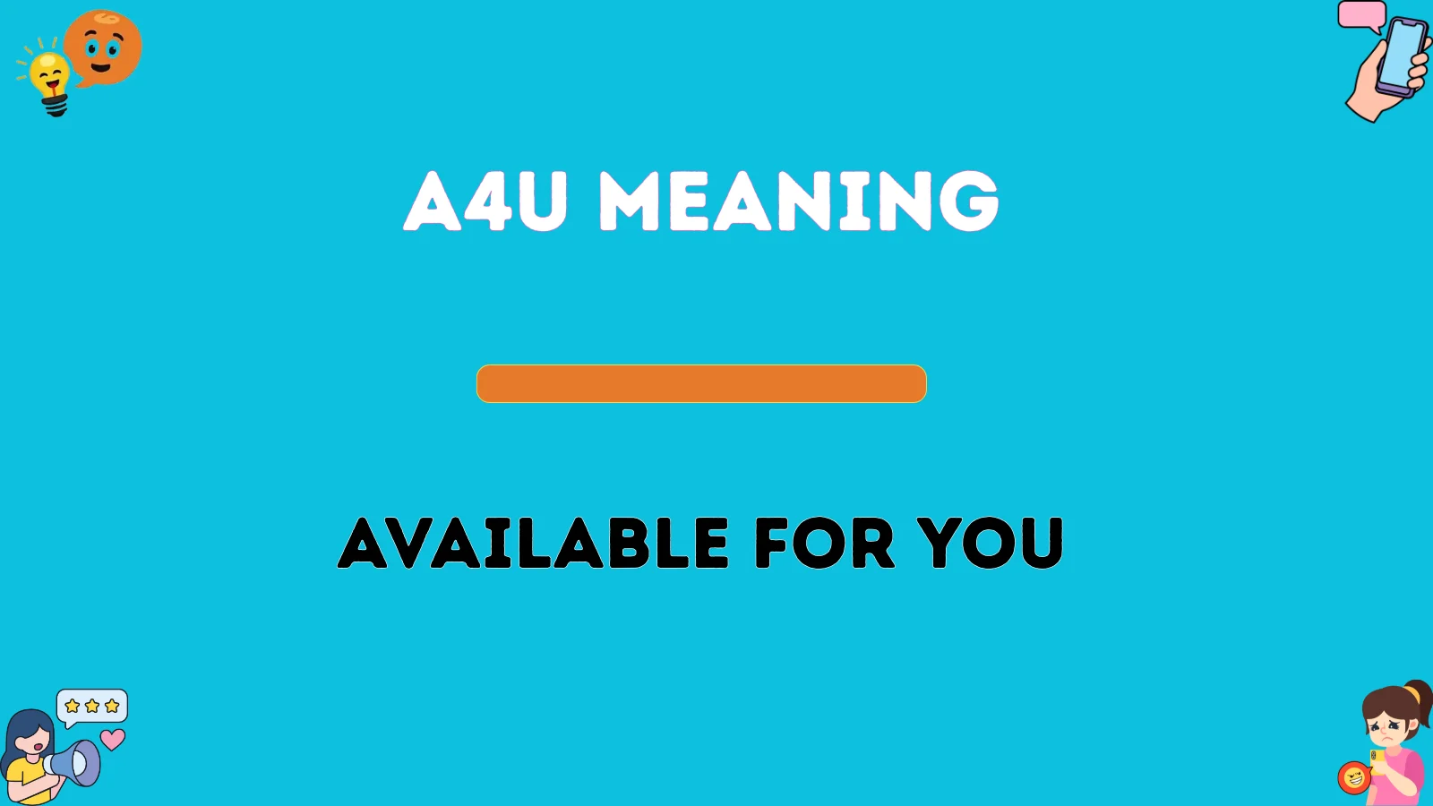 a4u meaning