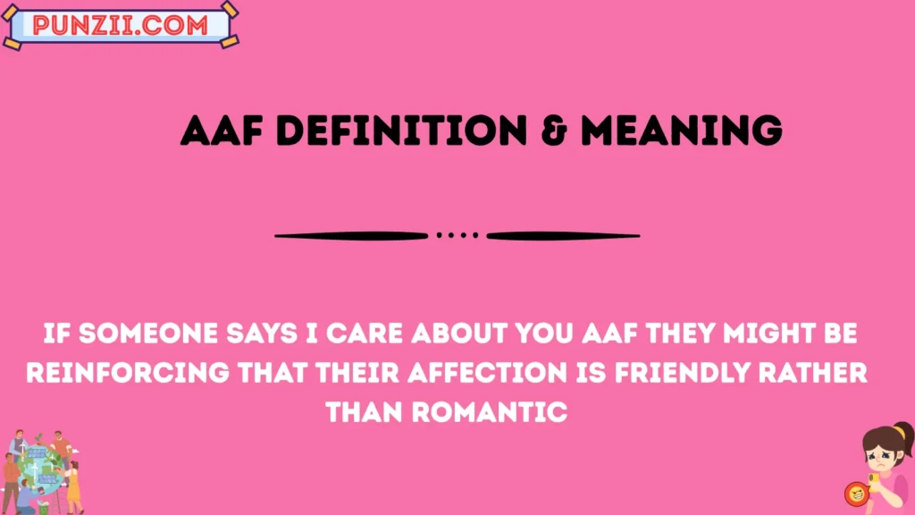 aaf Definition & Meaning