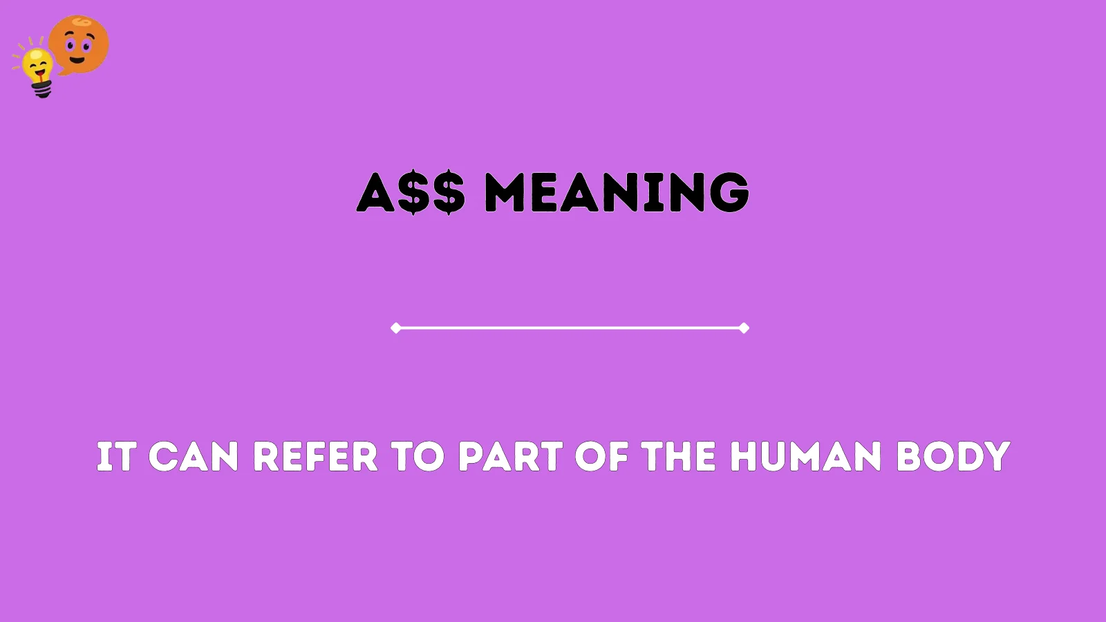 meaning of “a$$”