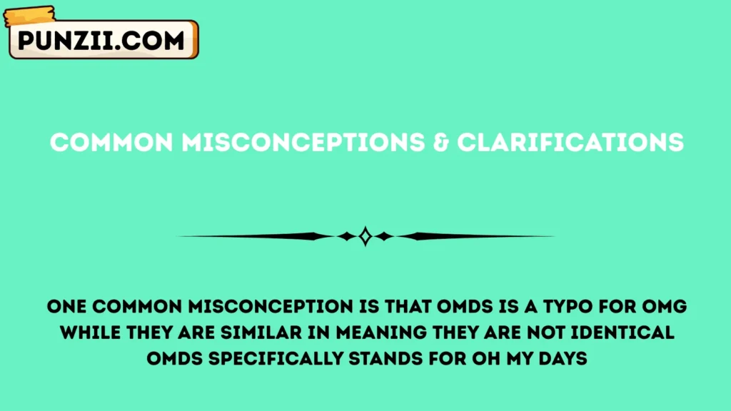 Common Misconceptions & Clarifications