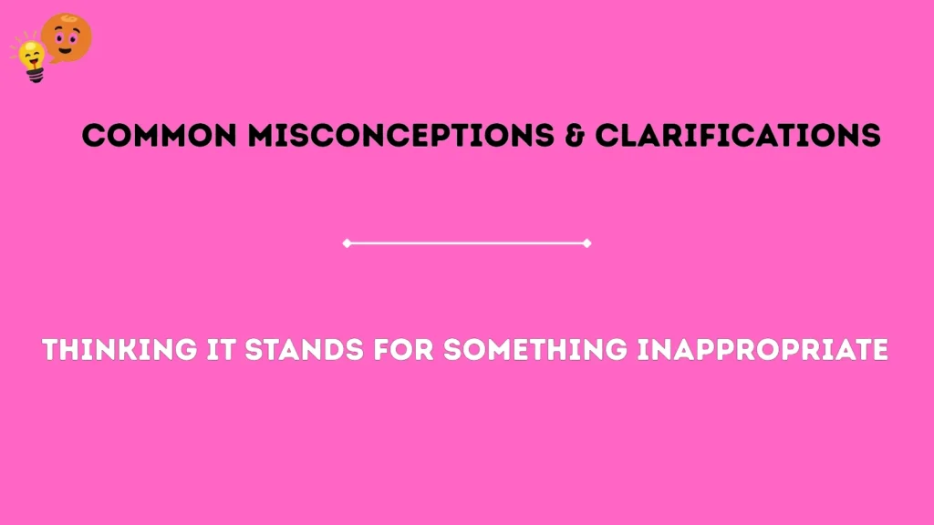 Common Misconceptions & Clarifications