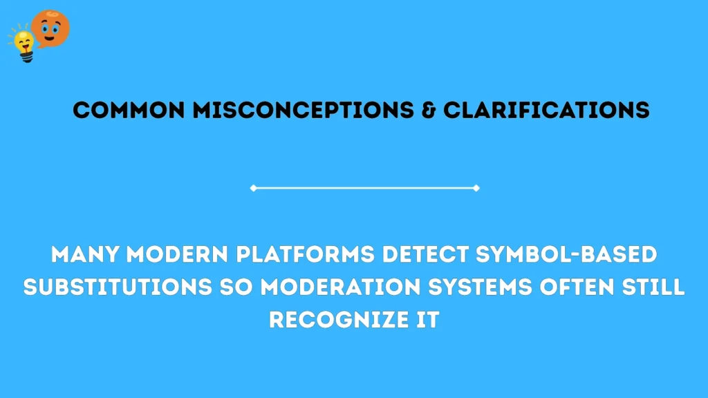 Common Misconceptions & Clarifications