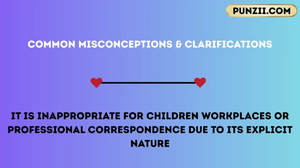 Common Misconceptions & Clarifications