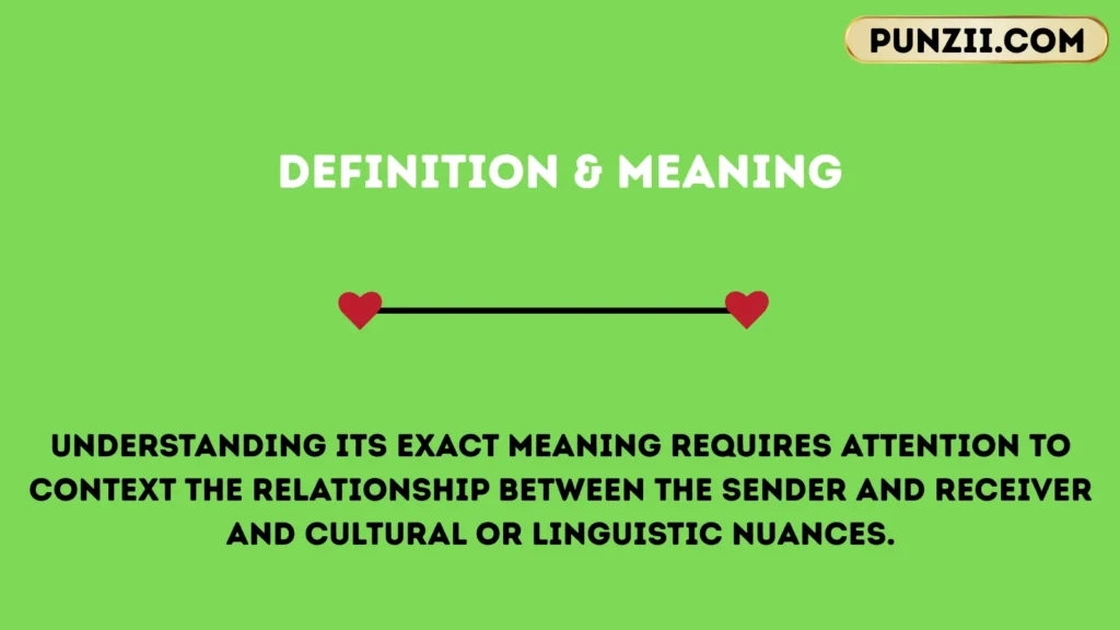 Definition & Meaning