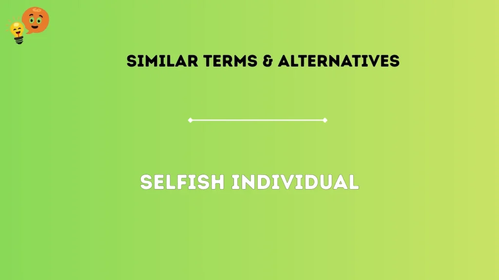 Similar Terms & Alternatives
