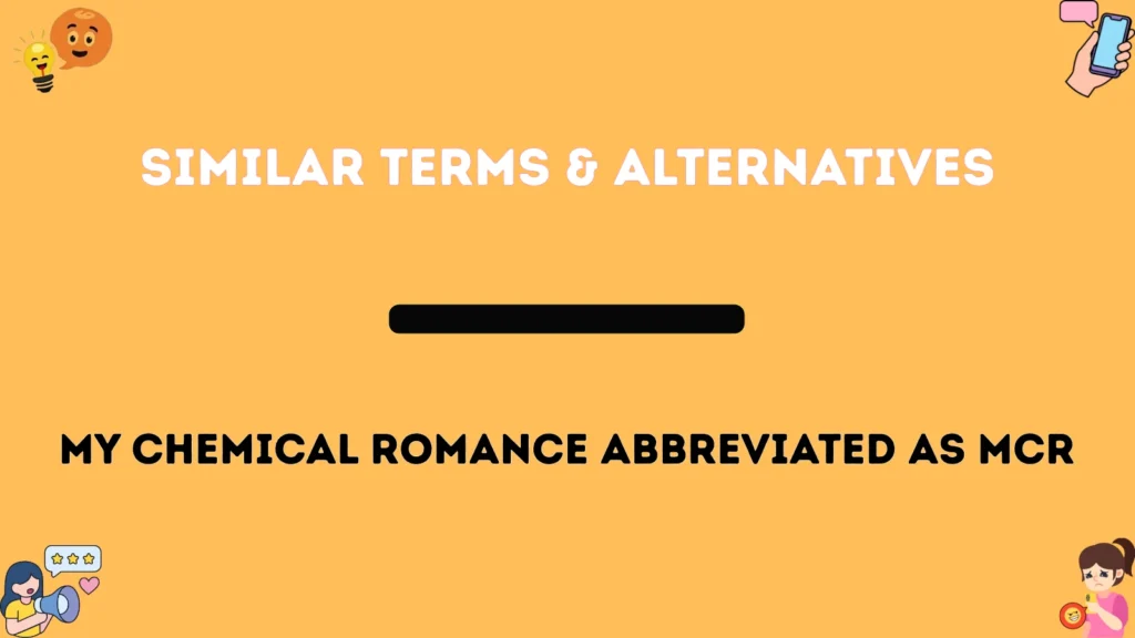 Similar Terms & Alternatives