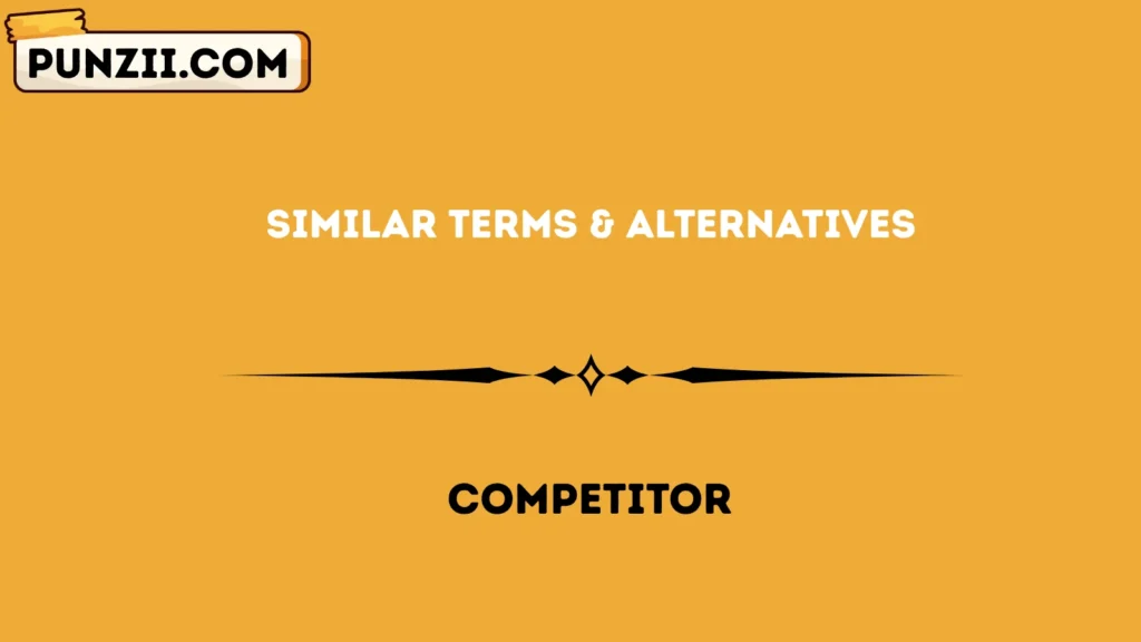 Similar Terms & Alternatives