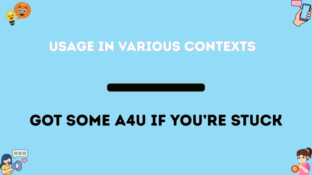 Usage in Various Contexts