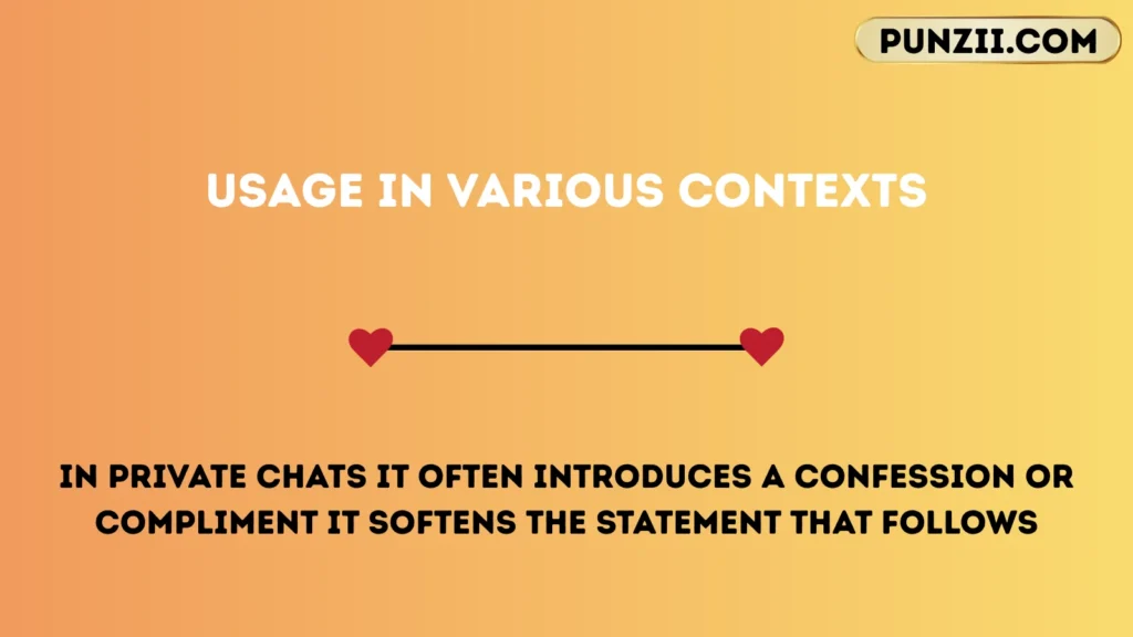 Usage in Various Contexts